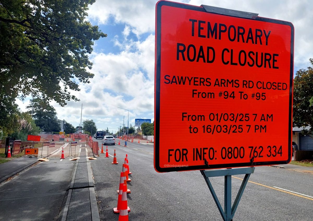 Sawyers Arms Road: full closure for two weeks – Think Papanui